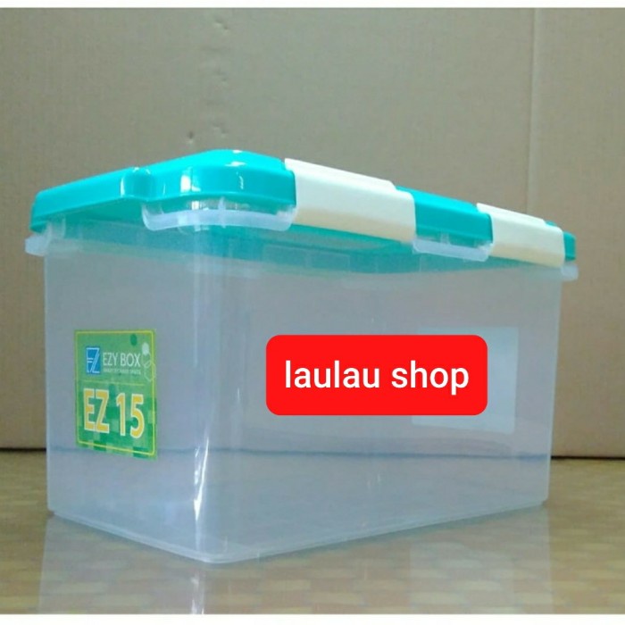 

✨LARIS✨ -Box Container EZY CB 15 Liter Tebal / Kontainer Penyimpanan Handy CB15- 1.2.23