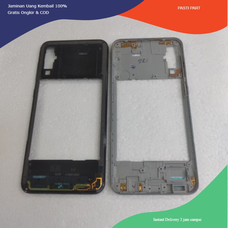 bezel bezzel tutup mesin tulang samping samsung galaxy a50