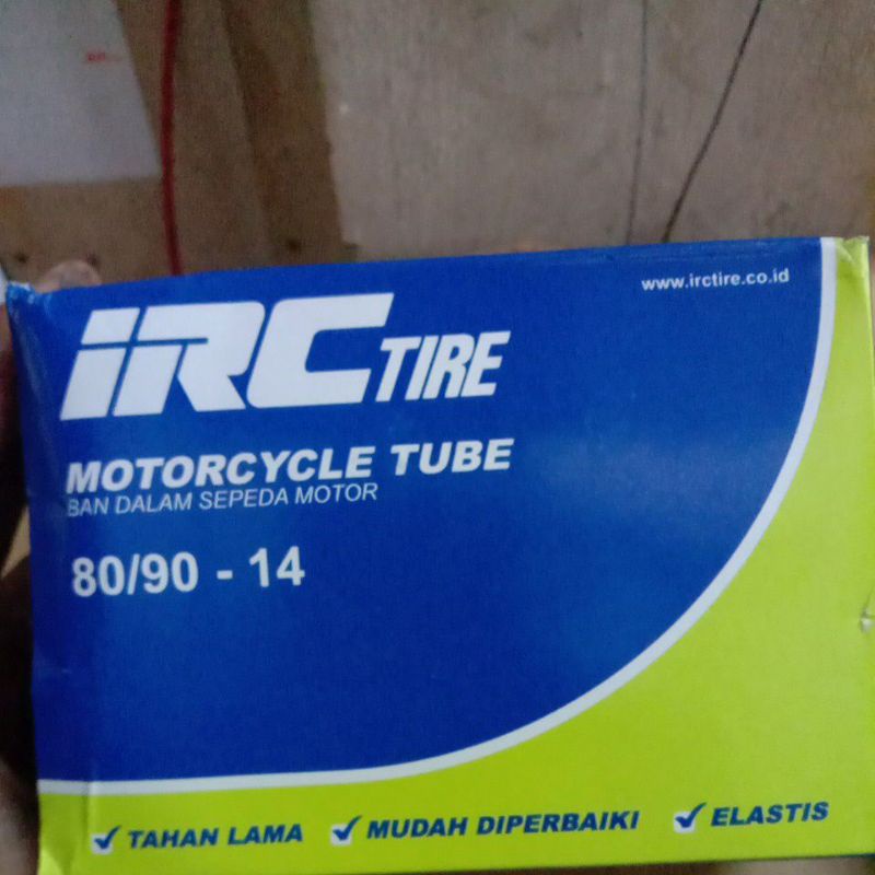 Ban Dalam Motor IRC 80/90-14 BD IRC Tube For All Matik Matic Ring 14
