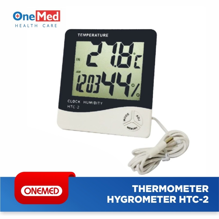 Thermometer Digital Hygrometer HTC 2 OneMed YG