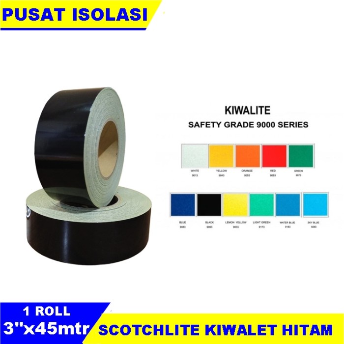 

Sticker Kiwalet Hitam uk 3 inchi x 45 mtr