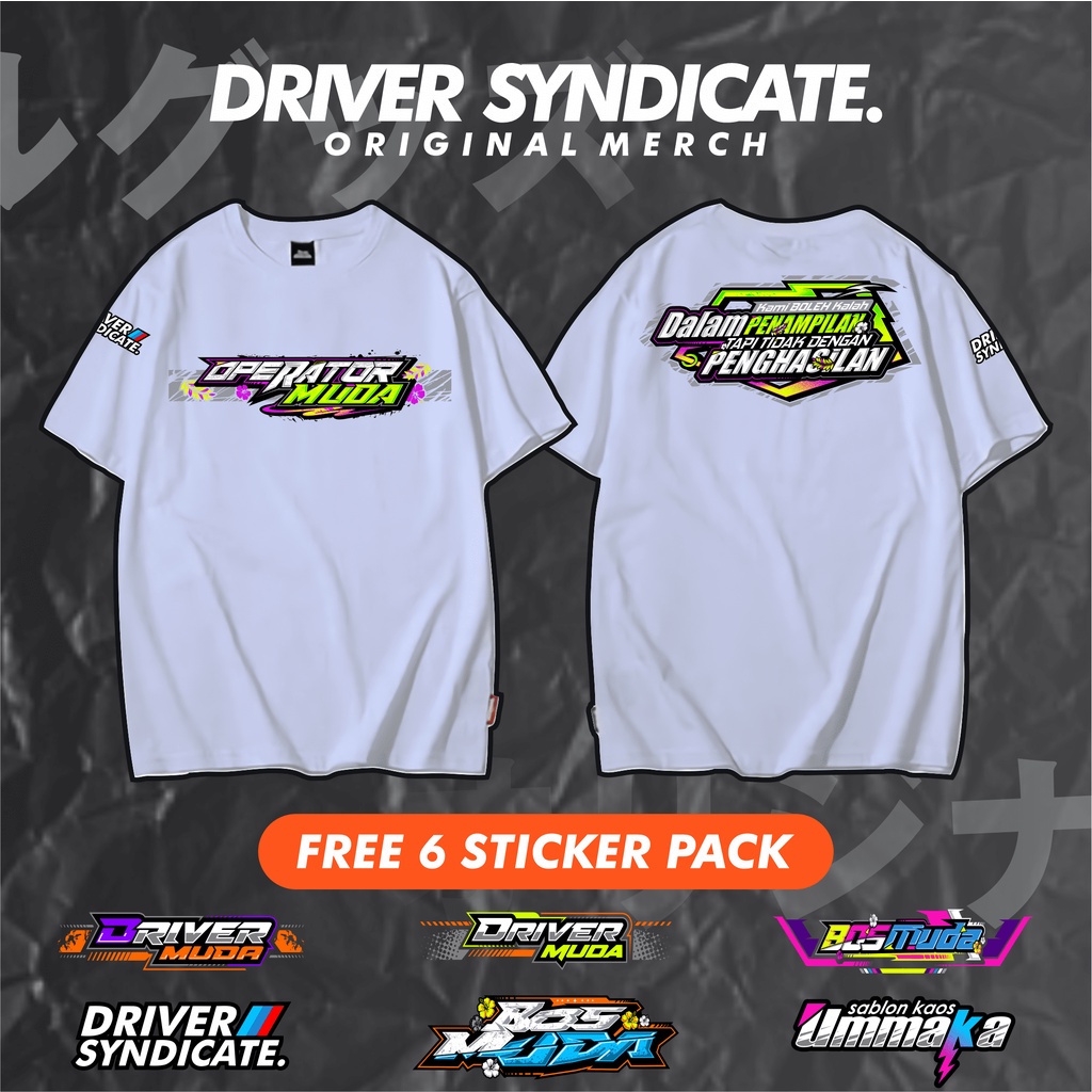 Kaos Terbaru Operator Muda