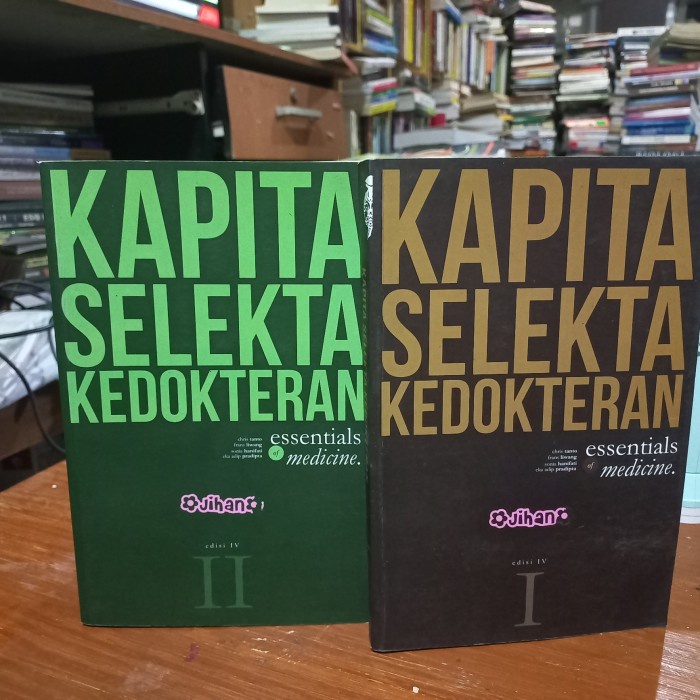 Buku Kapita Selekta Kedokteran 2 jilid lengkap Original