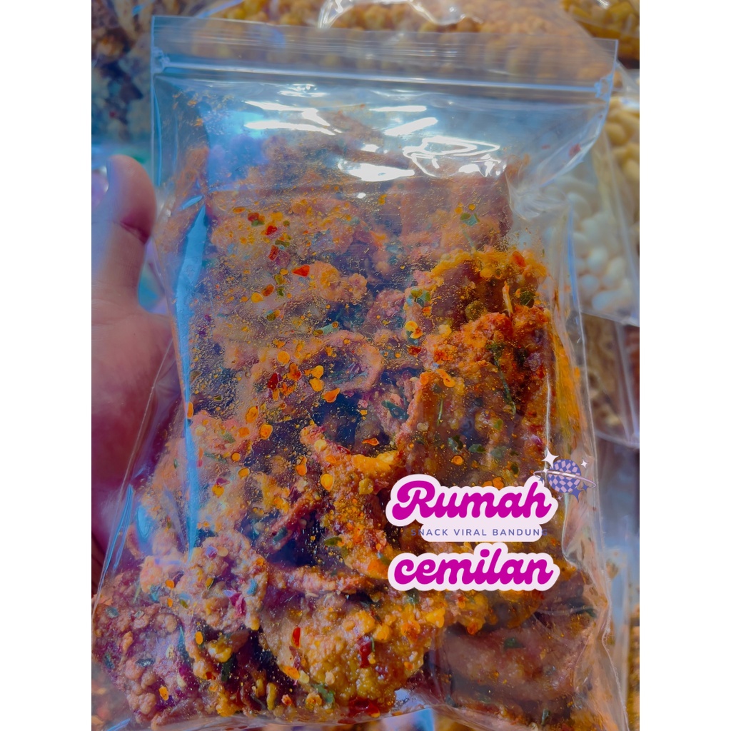 

KULIT AYAM KRISPY 500GRAM PEDAS MANTAP _ RUMAH CEMILAN