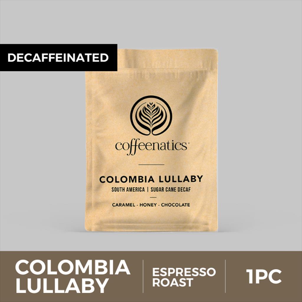 

Colombia Lullaby SSP Sachet - Kopi Drip Sachet Praktis Decaf | Coffee