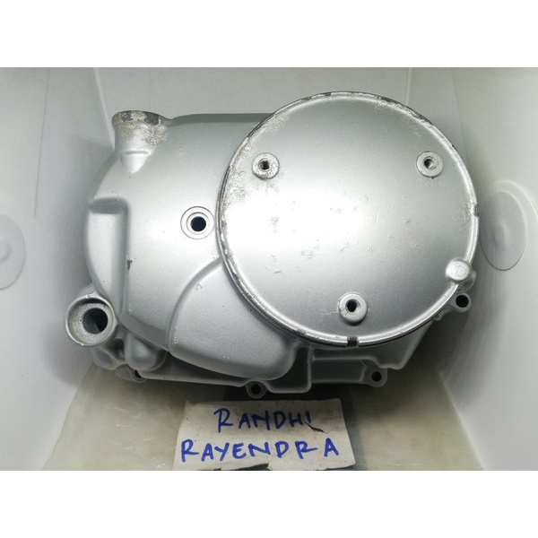 cover tutup blok bak block mesin crangkase krengkes kopling kupling kanan original ori honda astrea 