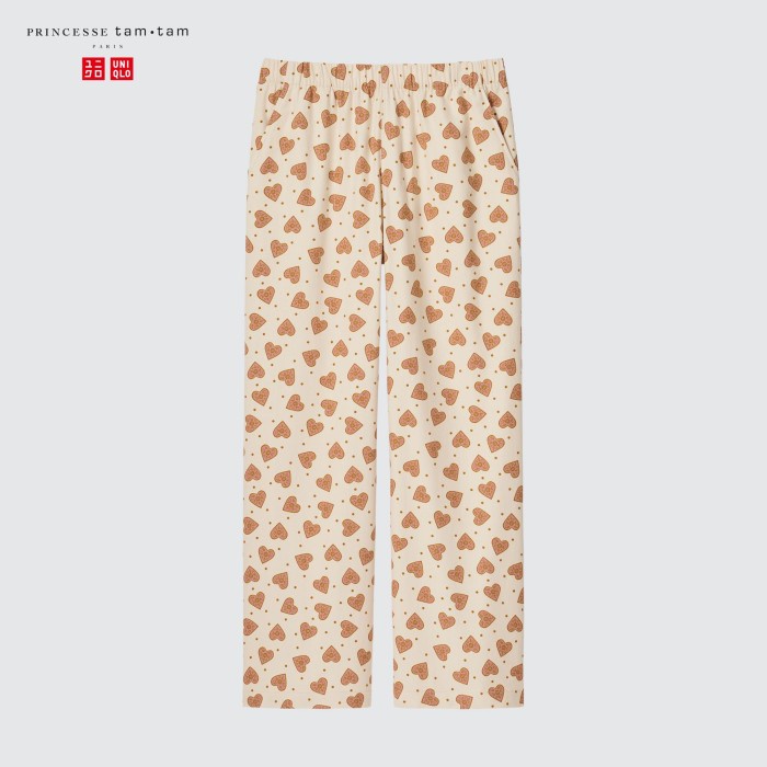 UNIQLO Celana Flannel 466863 Wanita XS - 30 NATURAL
