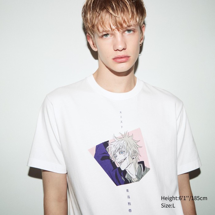 UNIQLO UT Jujutsu Kaisen Lengan Pendek 467850 Uniseks
