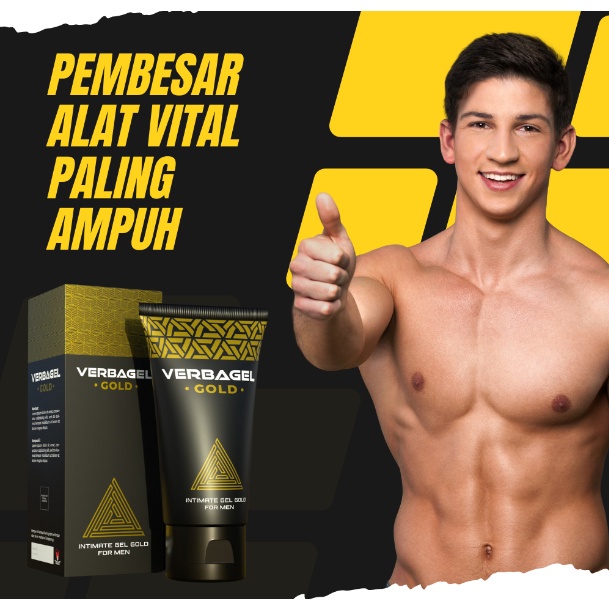 VERBAGEL GOLD - OBAT PEMBESAR ALAT VITAL - PEMANJANG KELAMIN MR.P BESAR DAN KUAT - KERAS - PERMANEN 