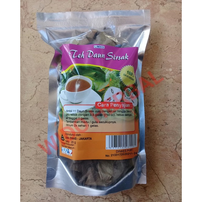 

PROMO - Teh Daun Sirsak Anti Kanker netto 20 gr