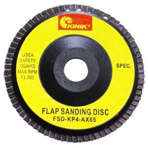 KINIK Flap Sanding Disc / Amplas Susun 4" 4 inch 4in A150 Grit 150