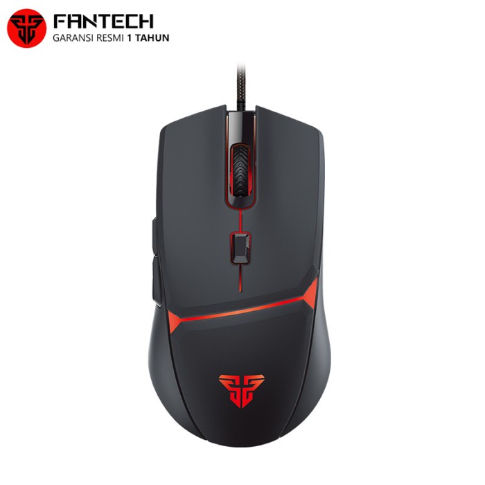 Mouse Gaming Fantech CRYPTO VX7 Macro Gaming Mouse - Putih