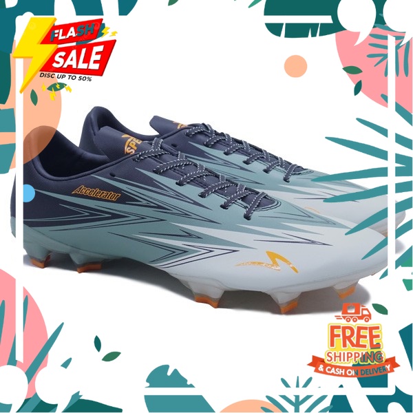 11.11 SALE JAM TANGAN KADO PACAR /BIG SALE COD sepatu bola specs88  Accelerator Lightspeed 3 FG Whit