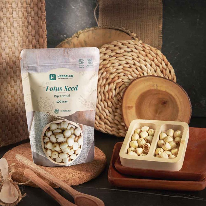 

PROMO | Herbaleo Lotus Seeds 100 gram ( Biji Teratai )