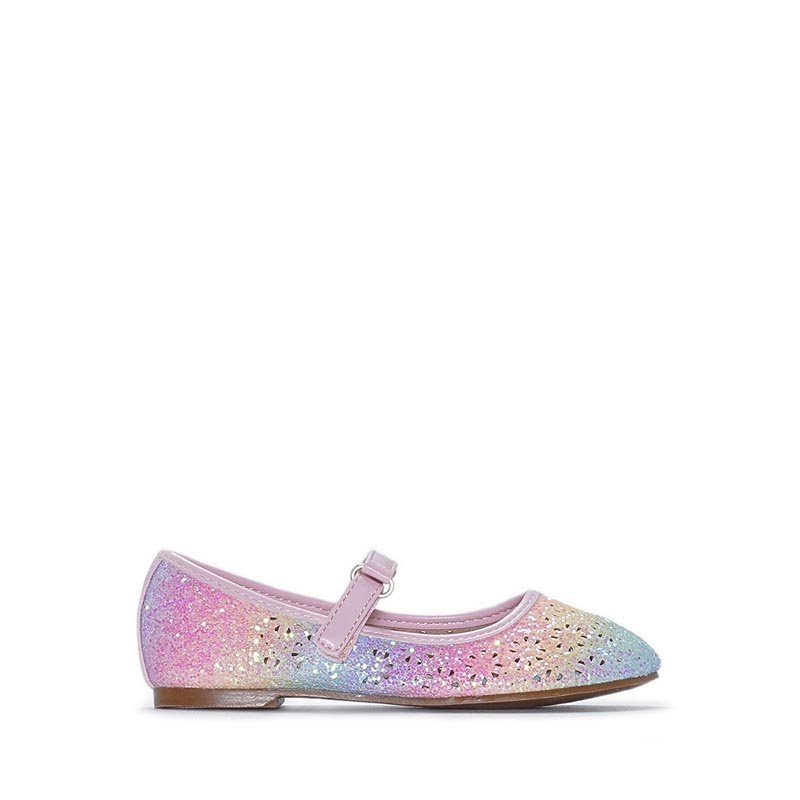 Payless Chrissie Childrens Neda Youth Flats - Multicolor_07
