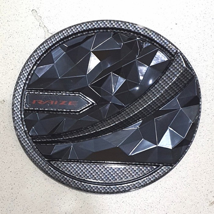Tank cover carbon model diamond Raize 2021-2022. Aksesoris mobil