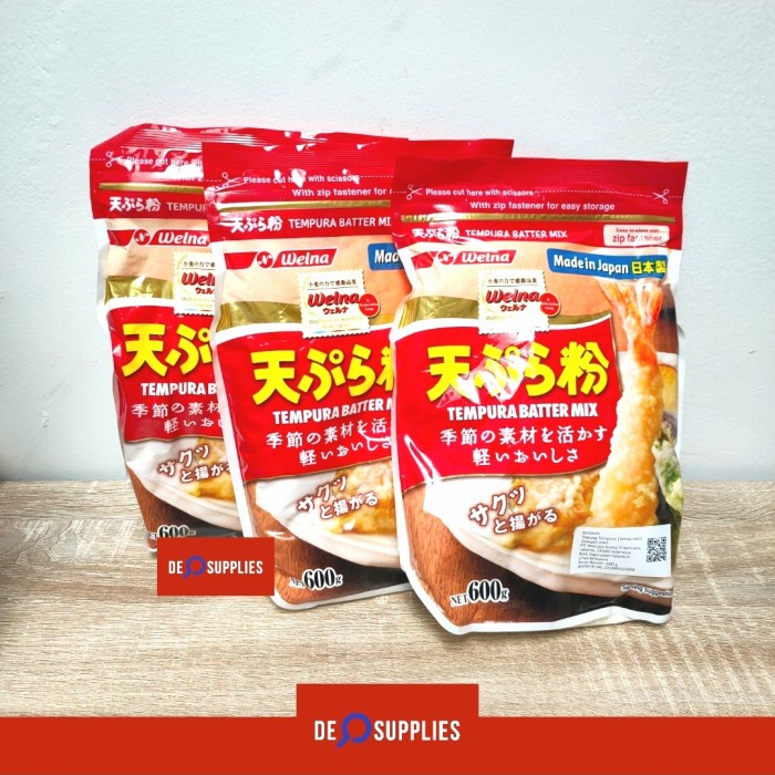 

TN-986 Nissin Welna Tempurako 600gr - Tepung Tempura Batter Mix Asli Japan