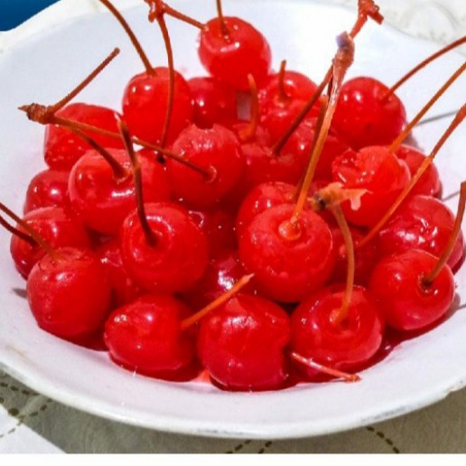 

[Big Sale] Ceri Merah Tangkai Red Cherry With Stem - ceri jumbo