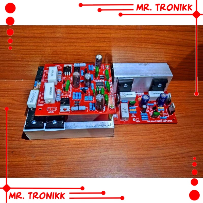 KIT DRIVER STEREO 506 + 400 watt