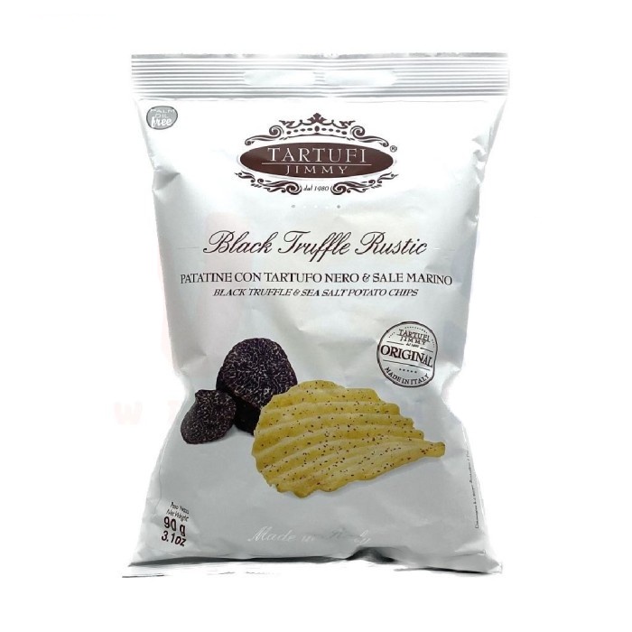 

Tartufi Jimmy Black Truffle & Sea Salt Potato Chips 90gr