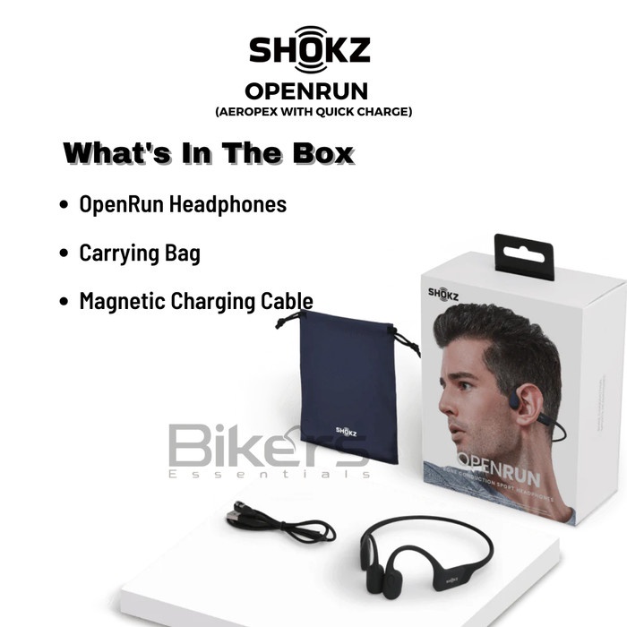 OpenRun Shokz Bone Conduction Open - Ear Endurance Headphones