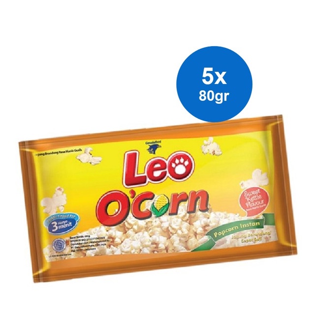 

Ocorn Instant Rasa Sweet Kettle 80gr x 5