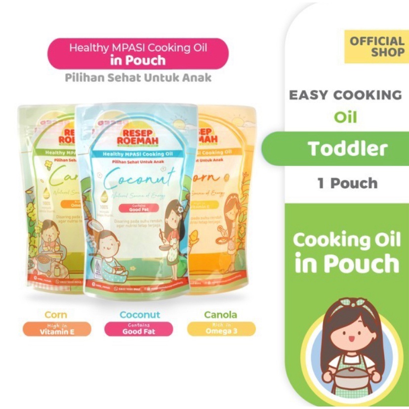 

Resep Roemah / Healthy MPASI Cooking Oil Refill / Minyak Goreng Sehat