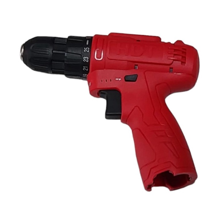 Mesin Bor Cordless Bor Baterai Charger Cas Besi Kayu - UNIT ONLY HDT