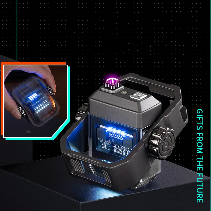 

korek api Exclusive keren dan unik spiner modern type c lighter