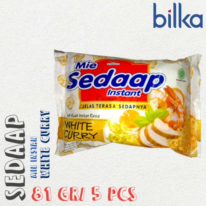 

SEDAAP Mie Instan White Curry 81gr/5pcs