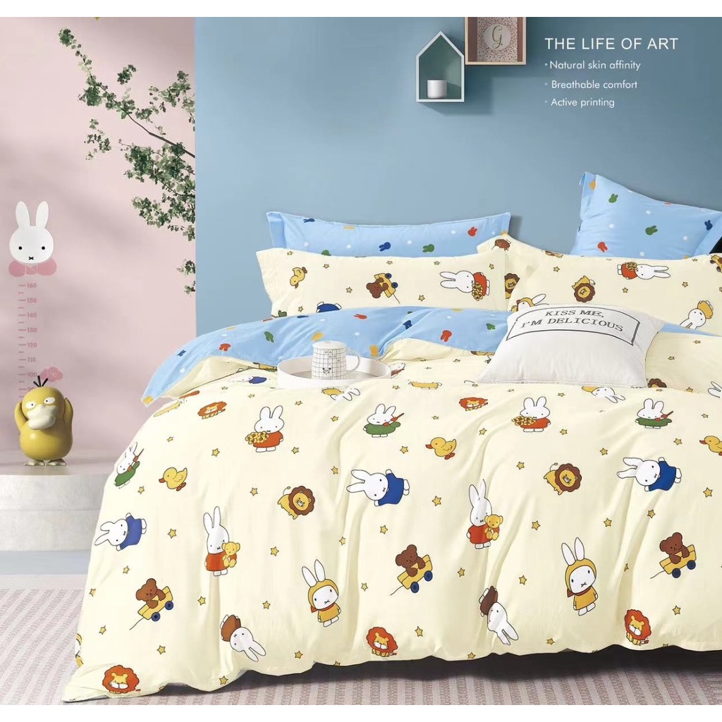 Idola Style Sprei Katun Jepang Premium MIFFY KJ-5677