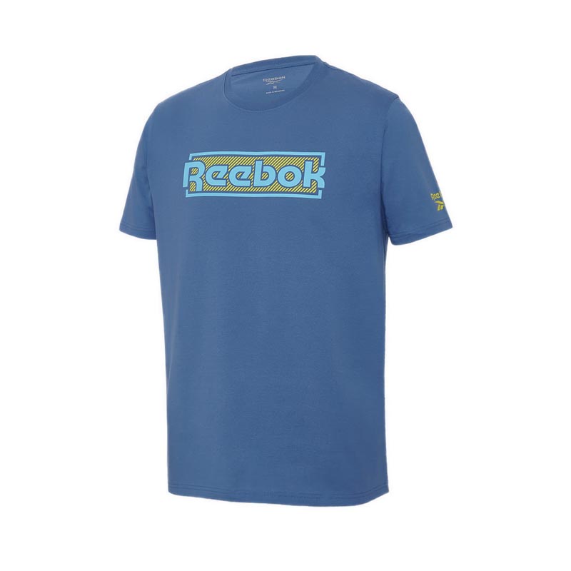 Reebok Men T Shirt - Blue