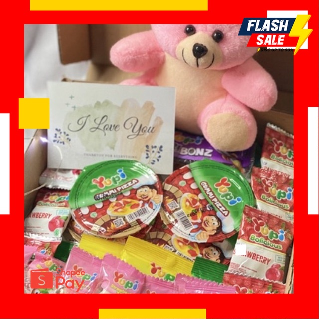 

12.12 SALE |GIFT BOX / HAMPERS YUPI / YUPI BOX / KADO ULANGTAHUN PACAR