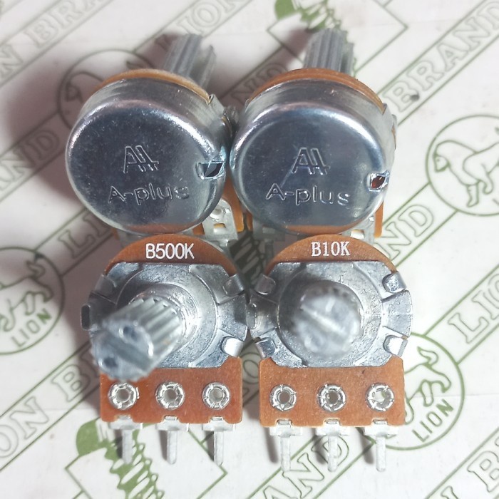 potensiometer mono 1k potensio meter B1K 102 B102 B A PLUS APLUS a-plus