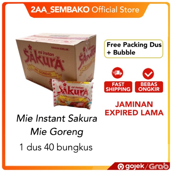 

BEST SELLER- mie sakura goreng 1 dus isi 40pcs