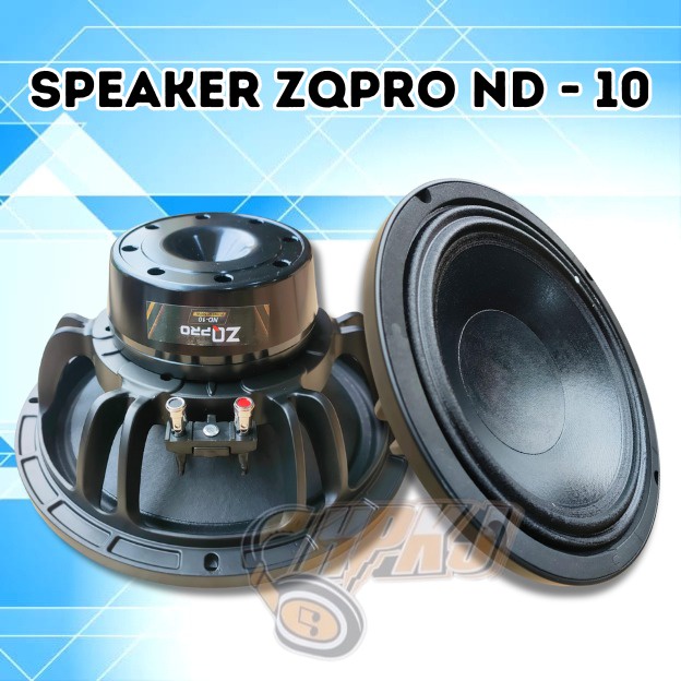Speaker komponen ZQ PRO ND10 Speaker ZQ PRO ND-10 Neodymium