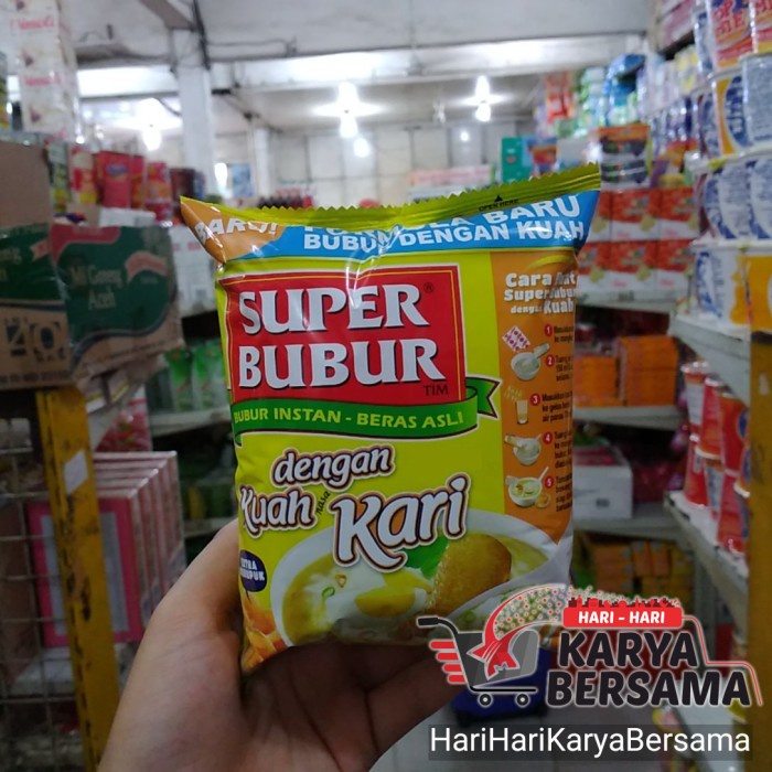 

SUPER BUBUR INSTANT KUAH RASA KARI 46GR