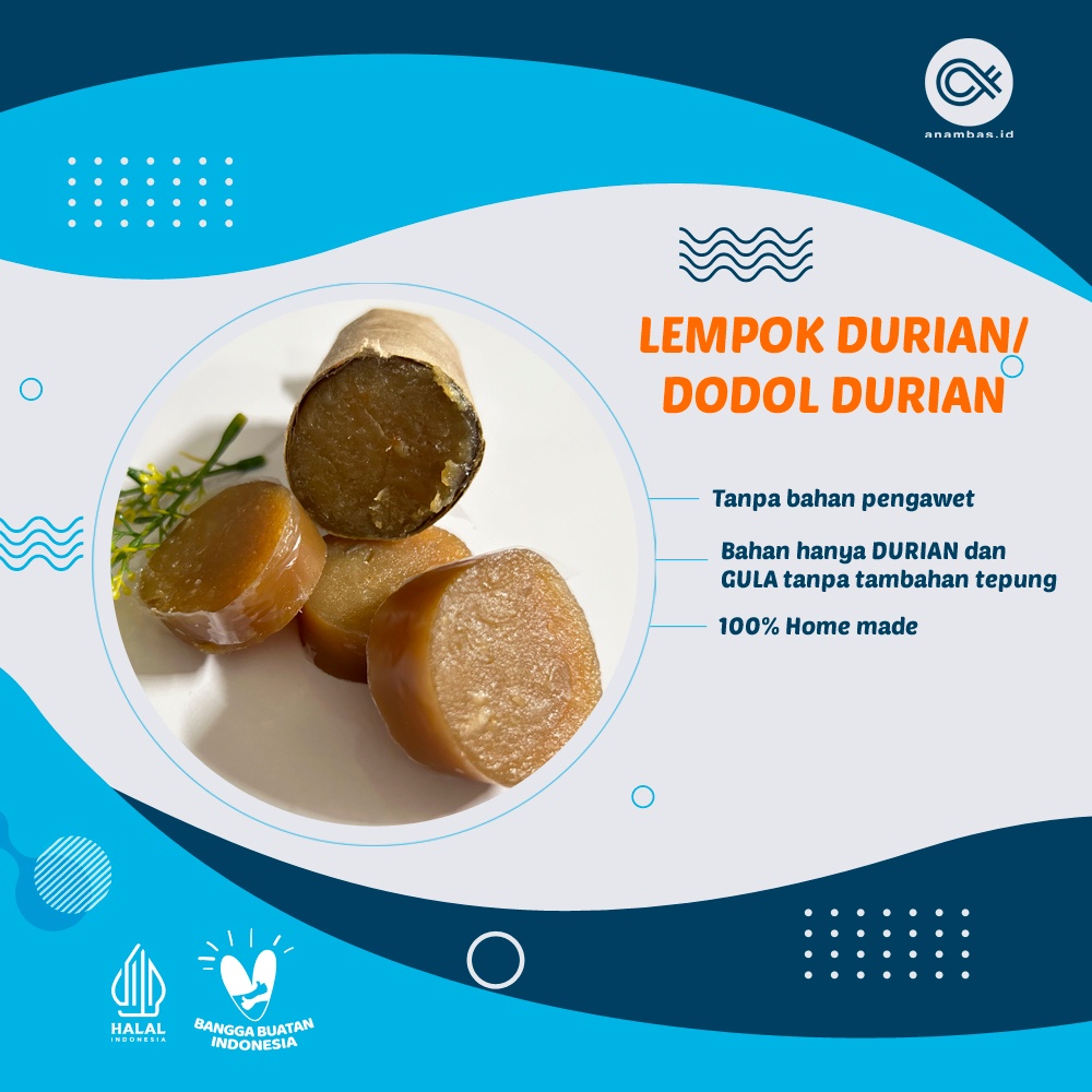 

LEMPOK DURIAN/LEMPUK DURIAN/DODOL DURIAN KHAS ANAMBAS/TEREMPA/TAREMPA