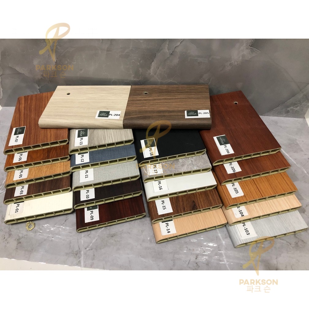 PLINT LANTAI WPC 10CM / LIS LANTAI WPC PANJANG 2,4M LEBAR 10C TEBAL 1.2CM