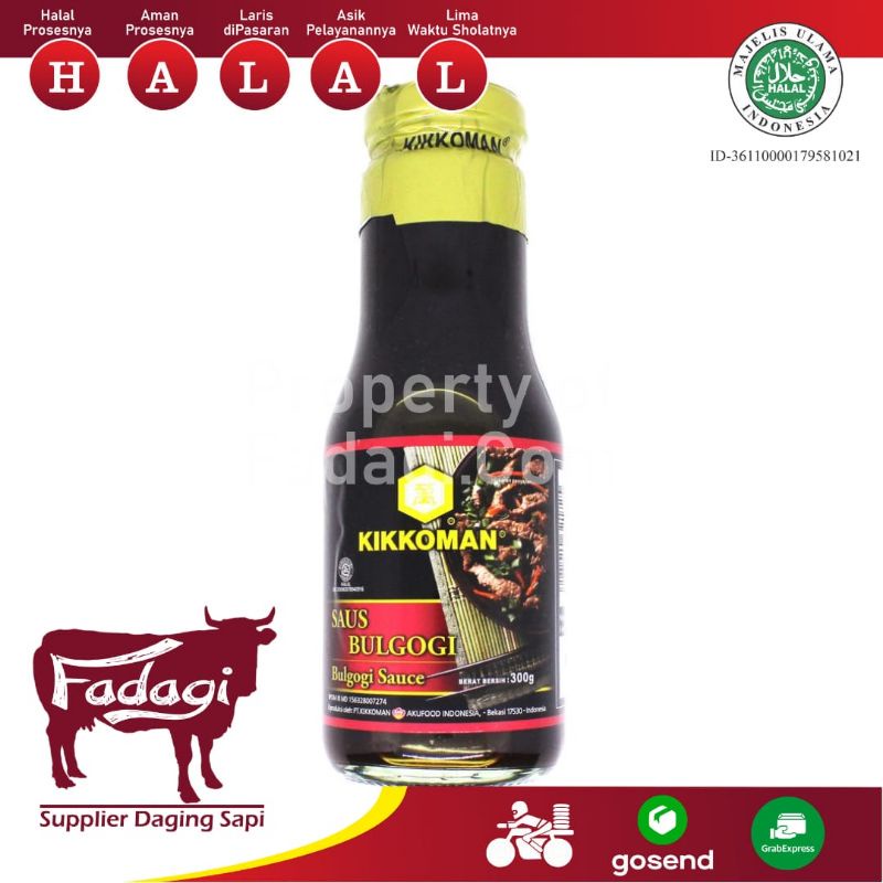 

Kikkoman Saus Bulgogi (300 gr/btl)