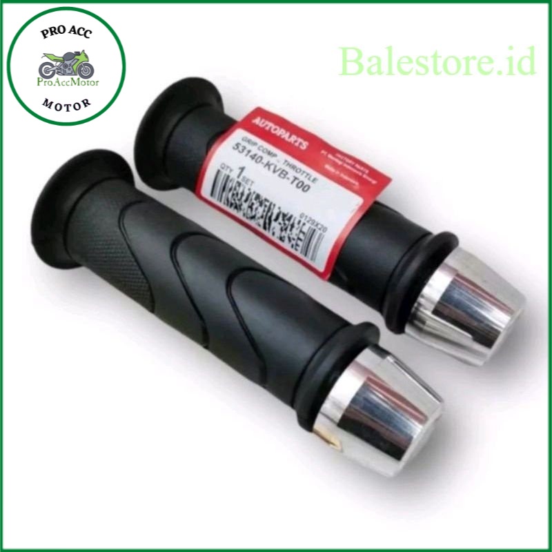 Paket Handgrip Honda Dan Jalu stang model PCX PNP Beat, Vario, Supra, Genio, Scoopy Universal