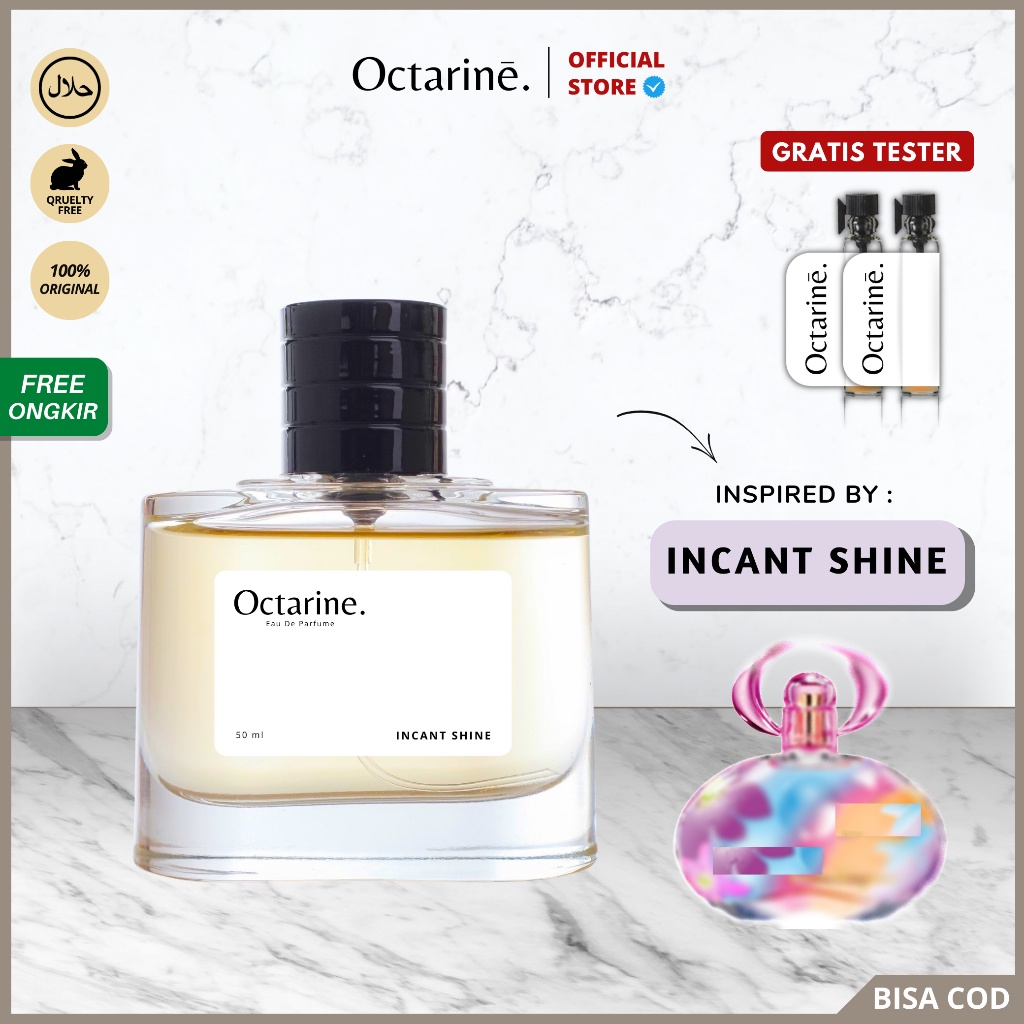 Octarine - Parfum Wanita Tahan Lama Aroma Manis, Fresh dan Sexy Inspired By INCANTO SHINE | Parfume 