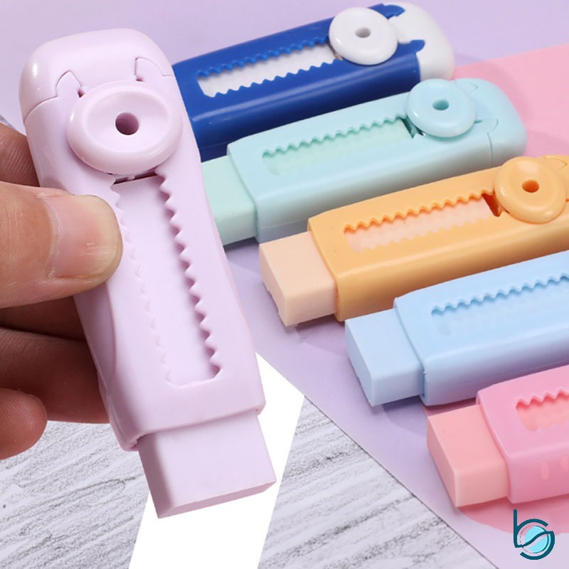 

Sliding Eraser/Penghapus Dorong/Penghapus Warna Macaron Lucu Menghapus Dengan Bersih Tanpa Serpihan - Best Stationary