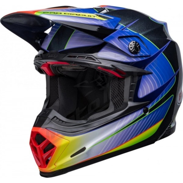 HELM- HELM CROSS BELL MOTO-9S HELMET - FLEX PRO CIRCUIT 2023 - L