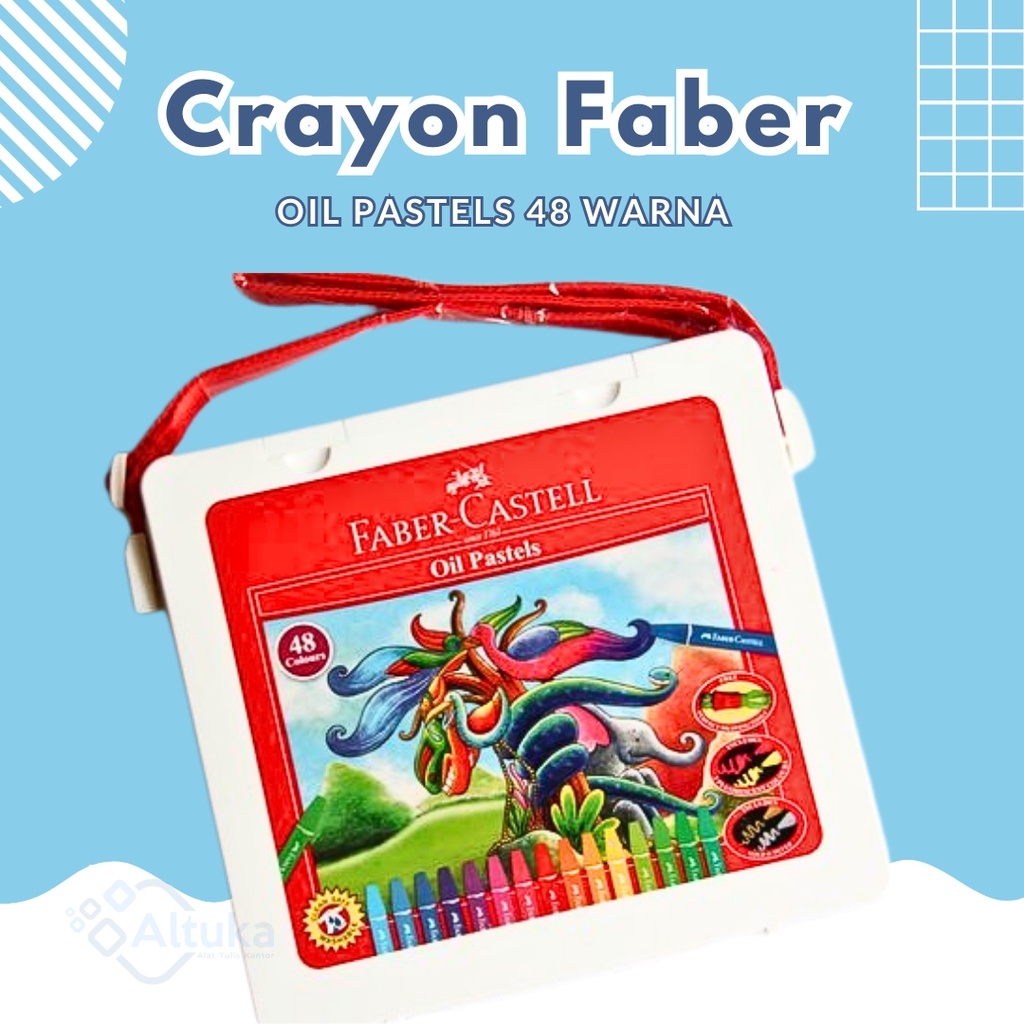 

Krayon Faber / Crayon Faber Castell 48 Warna