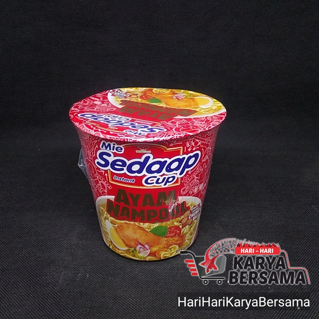 

MIE INSTAN SEDAAP CUP AYAM NAMPOL 75GR