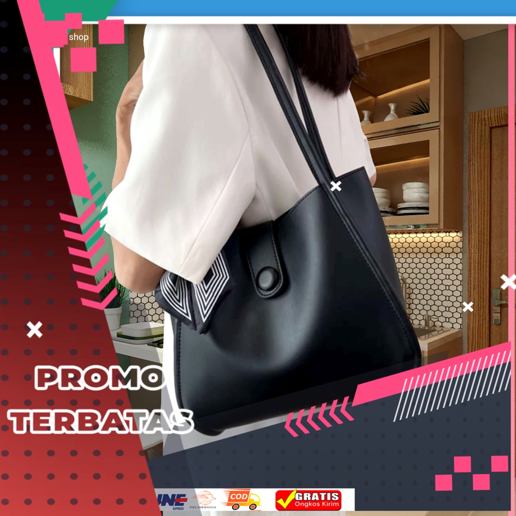 TAS SHOULDER BAG WANITA GEMPITA TWILLY SYAL TAS WANITA MURAH TAPI MEWAH TOTEBAG KULIT KAPASITASBESAR