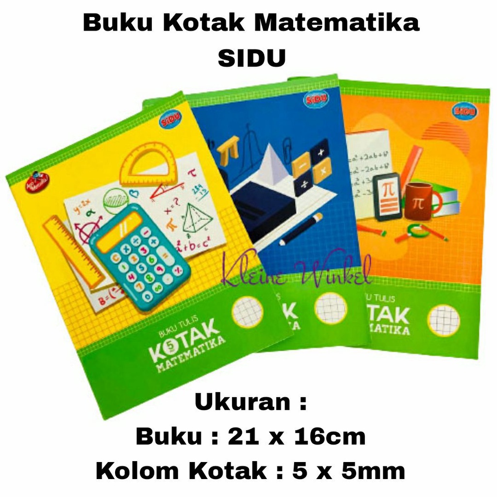 

Buku Kotak MATEMATIKA SIDU 38 Lembar 1pcsECER