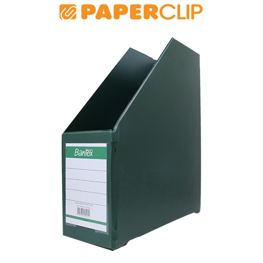 

BOX FILE BANTEX 4012 A4 04 GREEN