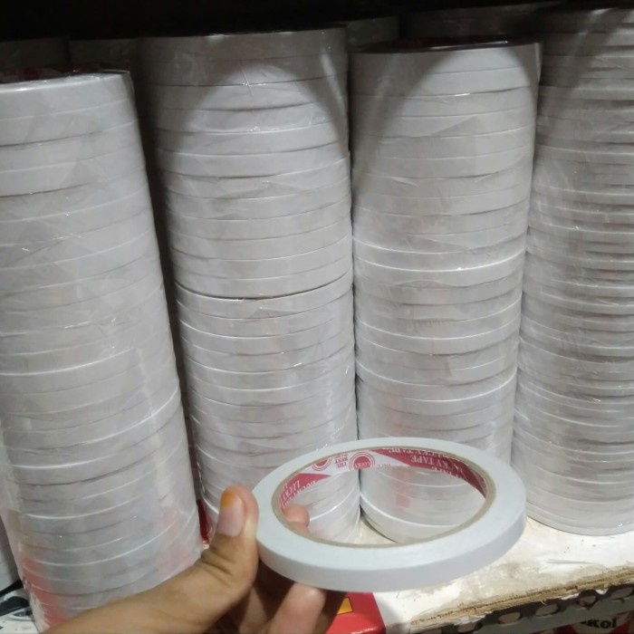 

Double tape lucky: ukuran 4 mm,5mm,6 mm,8mm,10mm,12mm,15mm,20mm
